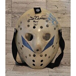 TOM MORGA DICK WIEAND signed JASON VOORHEES MASK Friday the 13th Part V 5